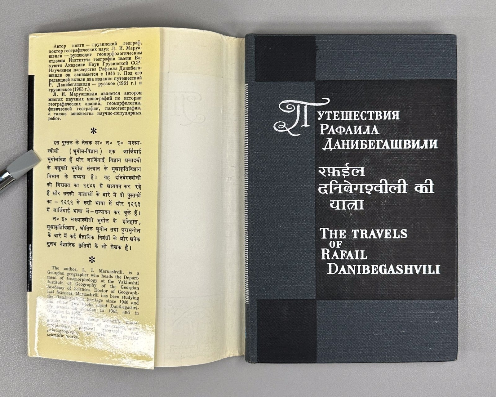 Danibegashvili's Journey to India Hindi 1969 Путешествие Рафаила Данибегашвили