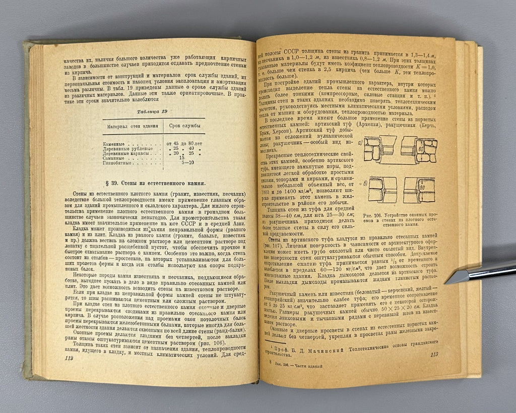 Овсянников Части зданий ОНТИ 1935 Building Components Ovsyannikov Textbook USSR