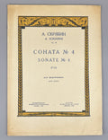 1936 Scriabin Sonata No. 4 piano Op. 30  Скрябин Соната № 4 фортепиано Op. 30