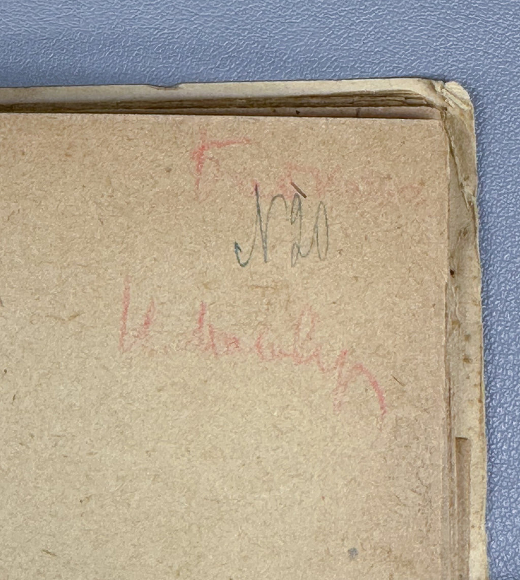 Autograph 1st ed. Ehrenburg Foreign Thoughts Эренбург Зарубежные раздумья 1922