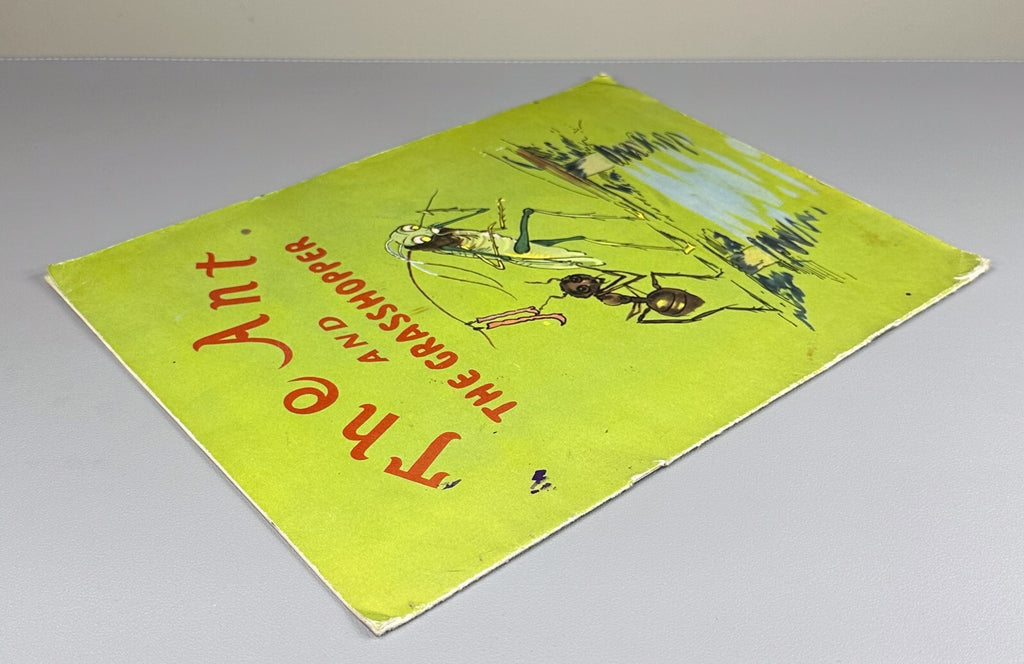 The Ant and The Grasshopper Georgian Folk Tale in Eng. 1955 Children’s book