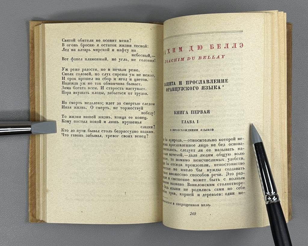1st ed. Poets of the French Renaissance 1938 Поэты французского возрождения Rare