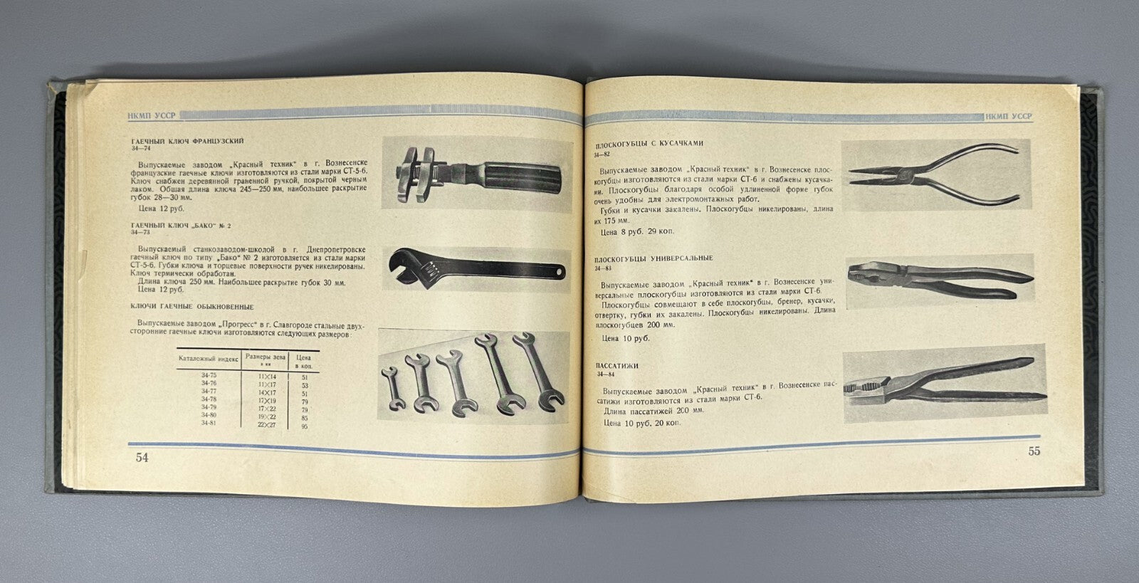 Catalogue of metal products 1940 Каталог металлоизделий широкого потребления RR