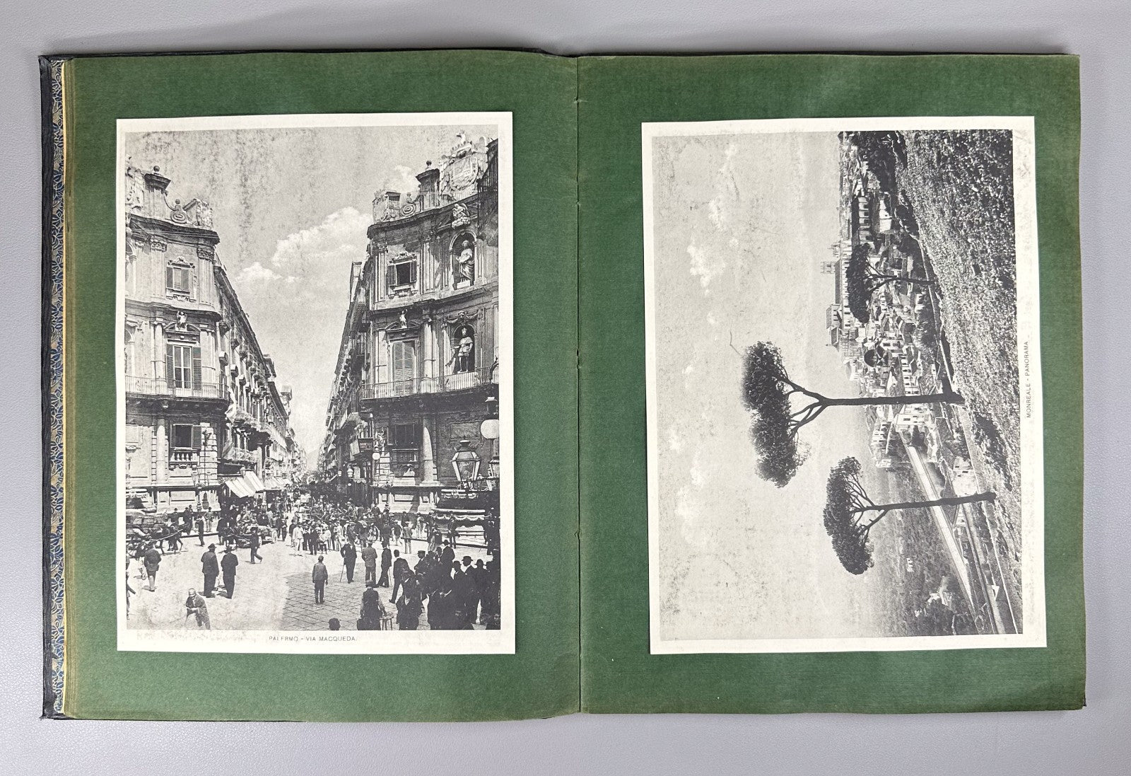 Vintage photo album Sicilia Italy Set of 44 pcs. Винтажный фотоальбом Италия