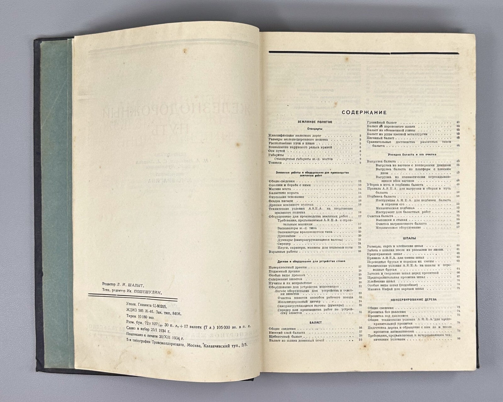 Железнодорожный путь 1935 Railway Track American Railway Encyclopedias Soviet