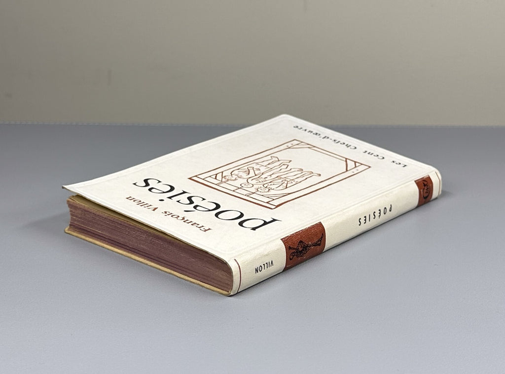 François Villon. Poems 1958 Signed Autograph by Pavel Antokolsky Антокольский