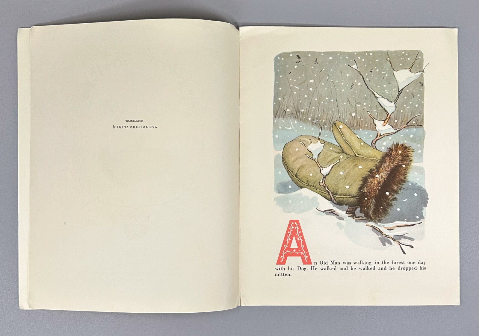 The Old Man's Mitten a Ukrainian folk tale 1953 Children’s book