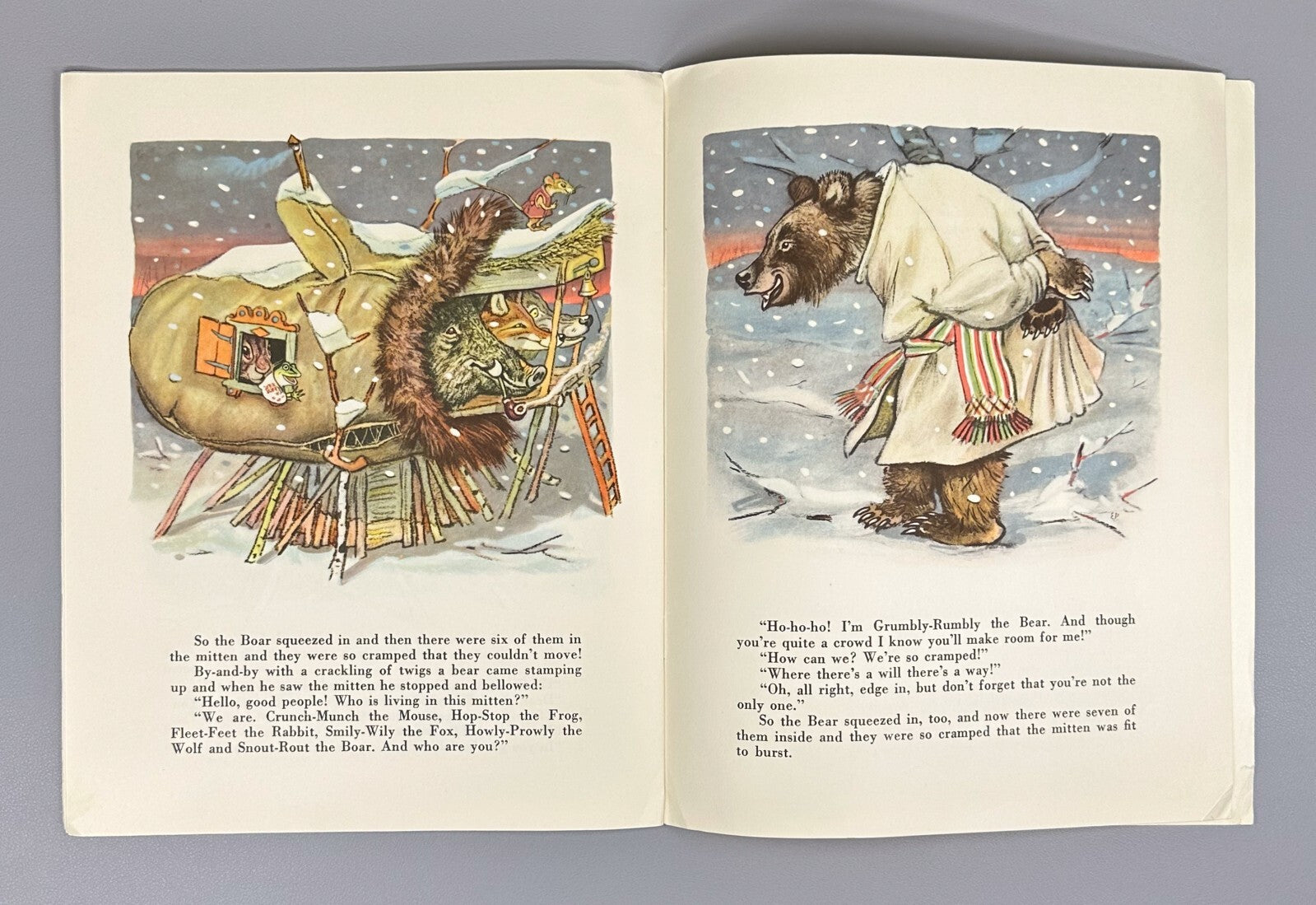 The Old Man's Mitten a Ukrainian folk tale 1953 Children’s book