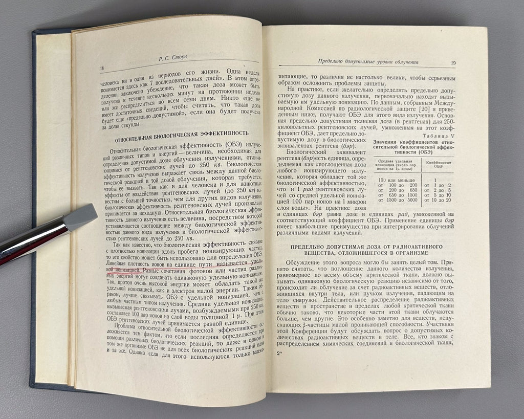 1st ed. Dosimetry of ionizing radiation 1956 Дозиметрия ионизирующих излучений