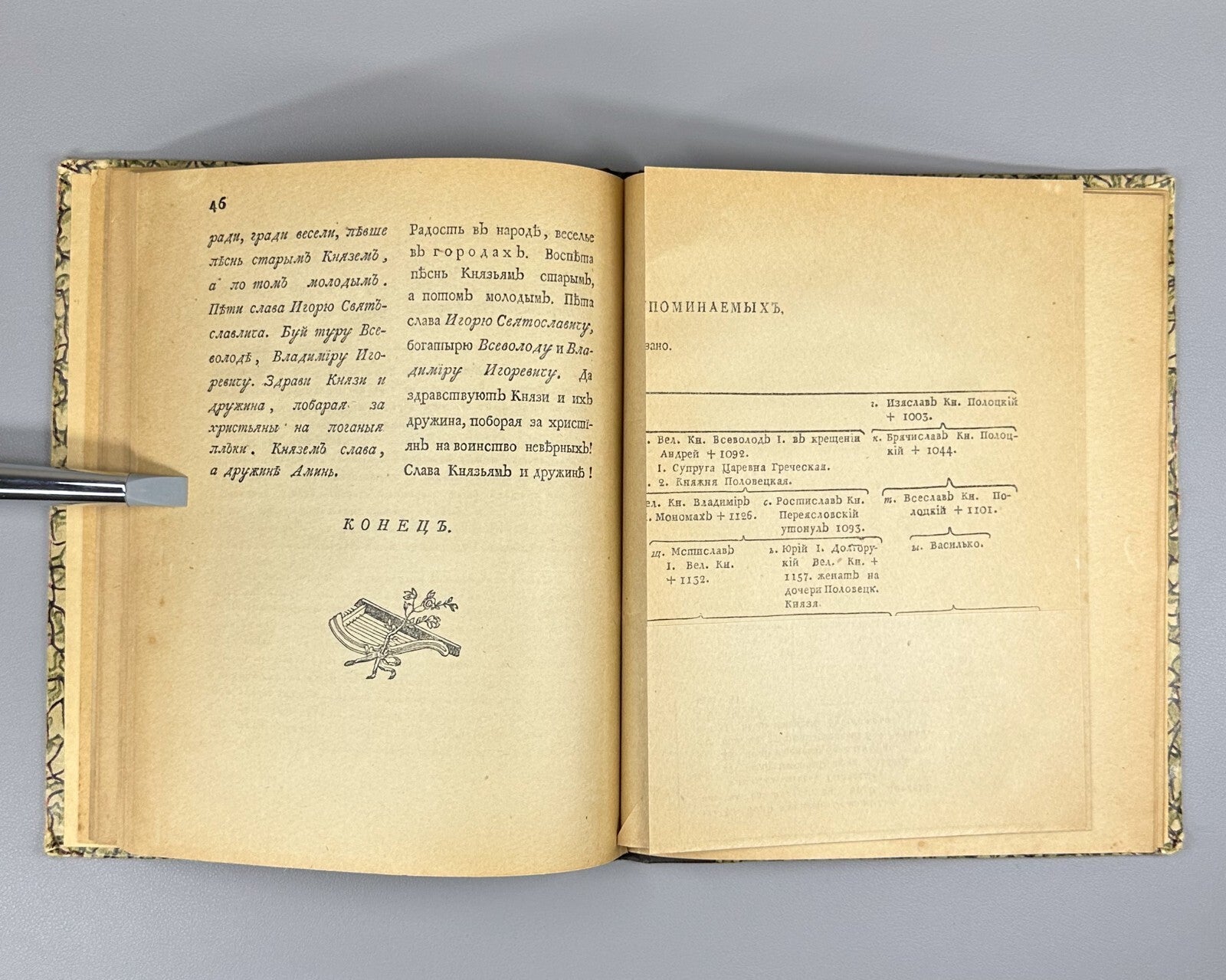 The Tale of Igor's Campaign reprint from 1st ed. 1920 Слово о полку Игореве