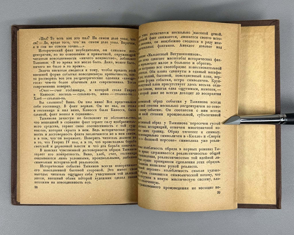 1st ed. Tsyrlin Tynyanov a writer Russian USSR 1935 Цырлин Тынянов - беллетрист