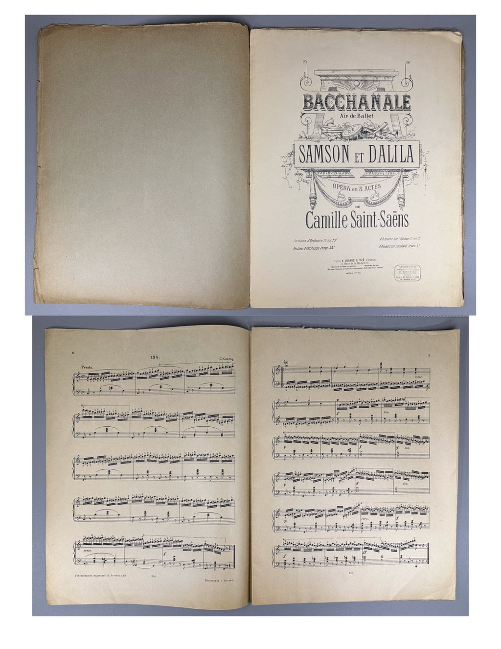 Lot of 14 Sheet Music Piano Scores 19th Early 20th Pachulski Godowsky Jurgenson