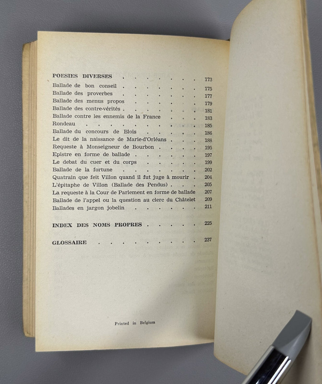 François Villon. Poems 1958 Signed Autograph by Pavel Antokolsky Антокольский