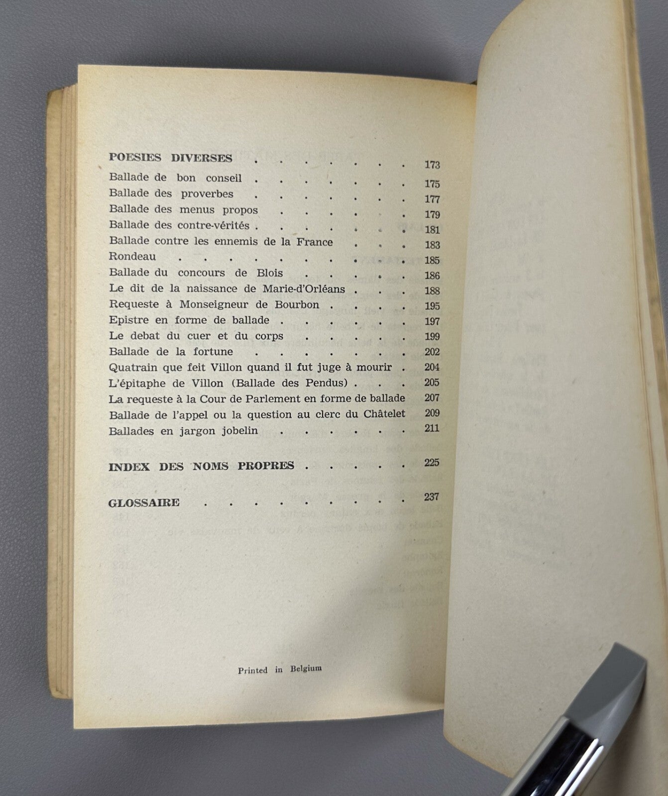 François Villon. Poems 1958 Signed Autograph by Pavel Antokolsky Антокольский