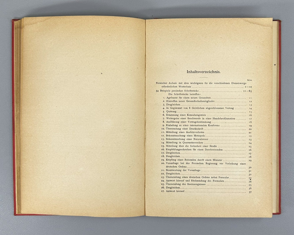 Wilhelm Litten Orientalische Sprachen vol. 31 Persian German 1919 Textbooks