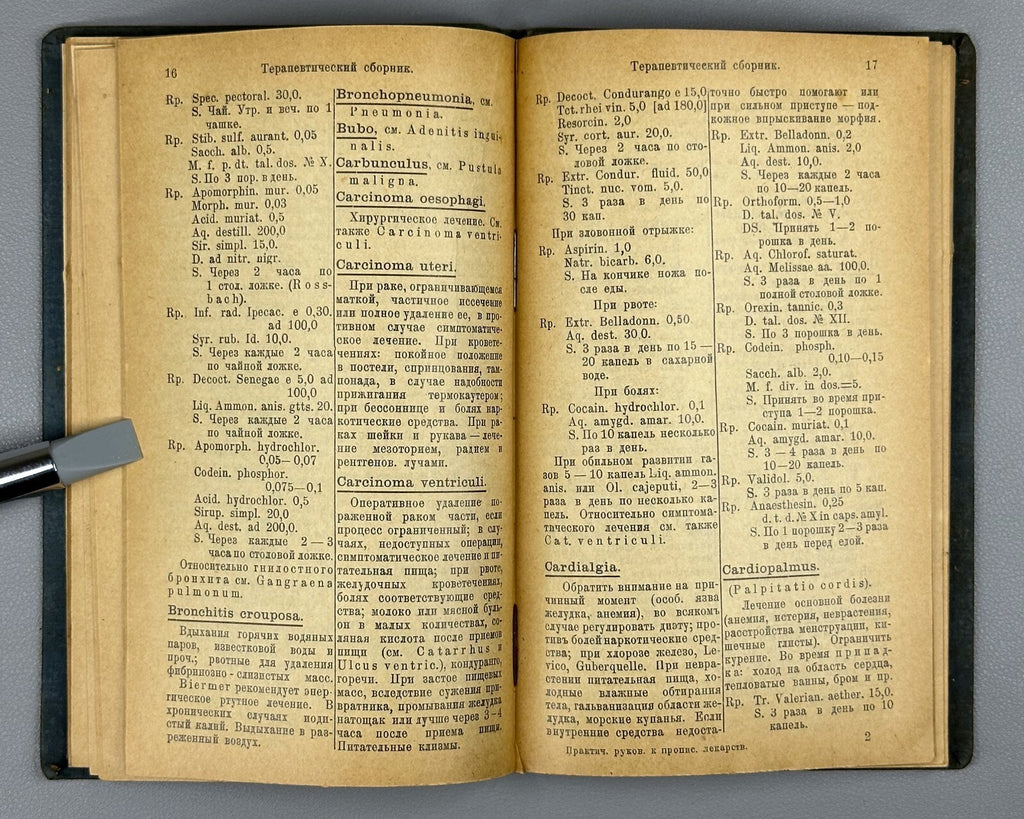 Blumenau Practical Guide to Prescribing Medicines 1927 Блюменау Лекарства Rare