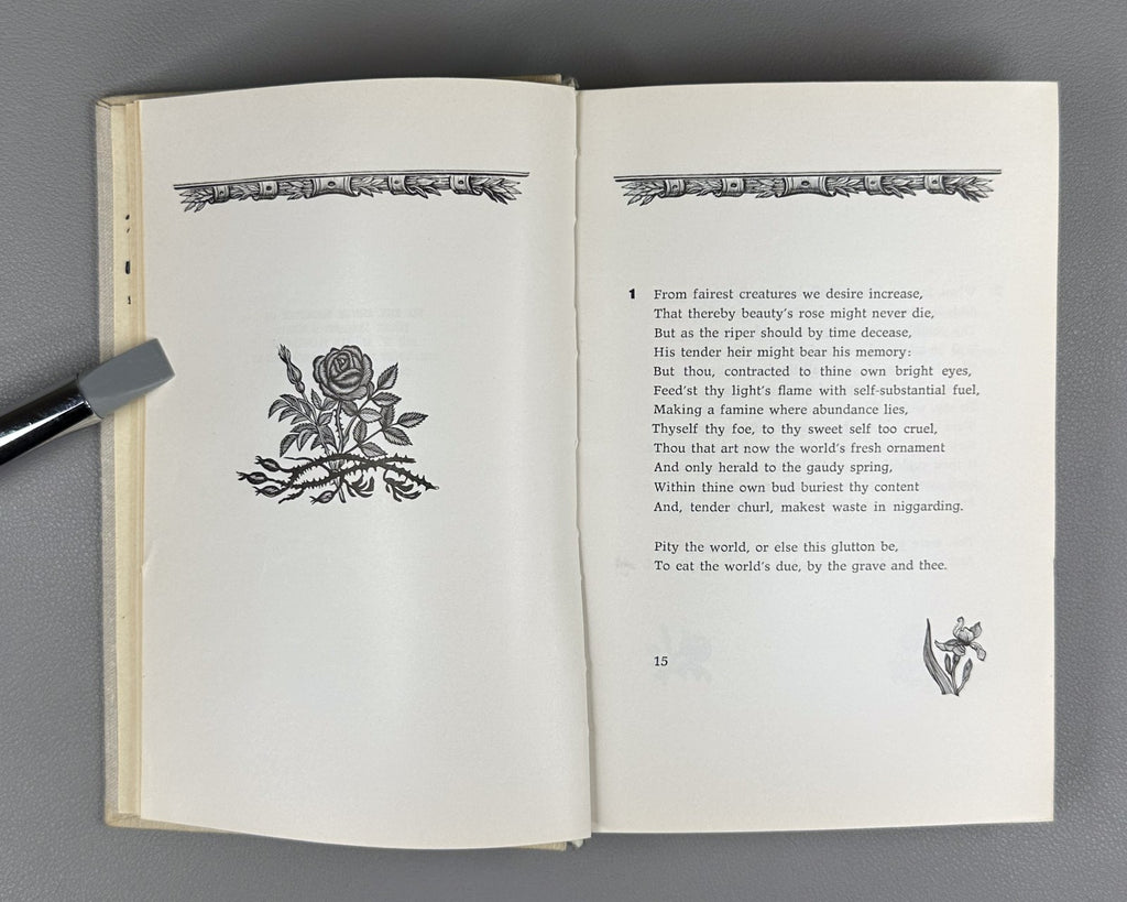 William Shakespeare Sonnets 1965 Engravings by Vladimir Favorsky English Soviet