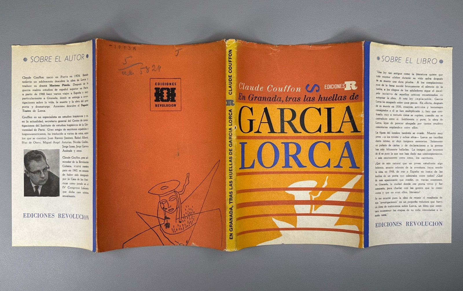 1st ed. En Granada, tras las huellas de García Lorca Claude Couffon Cuba 1964