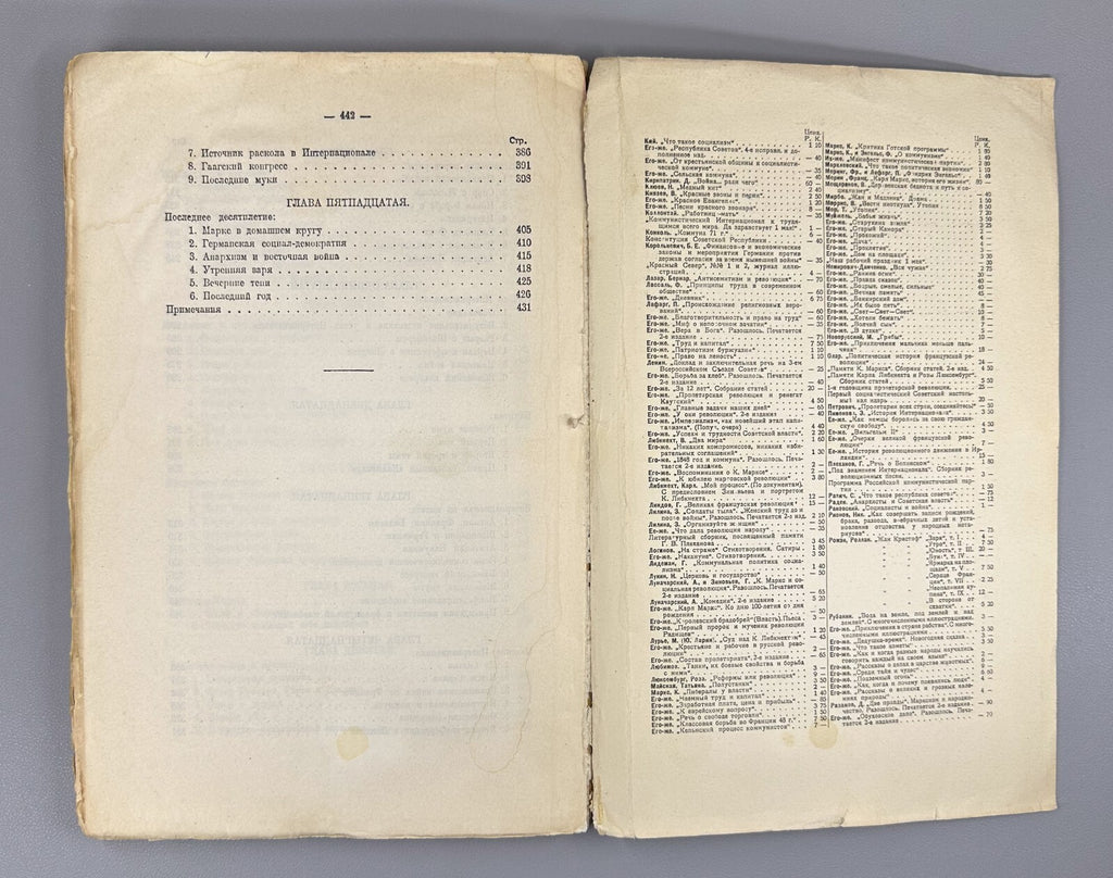 1st ed. Mehring Karl Marx The Story of His Life 1920 Меринг Карл Маркс История