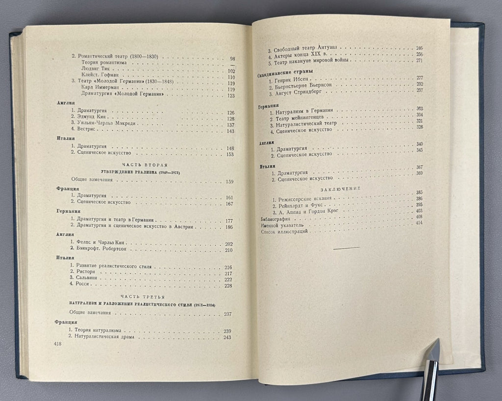 1st ed. Western European Theatre 1940 Игнатов История западноевропейского театра