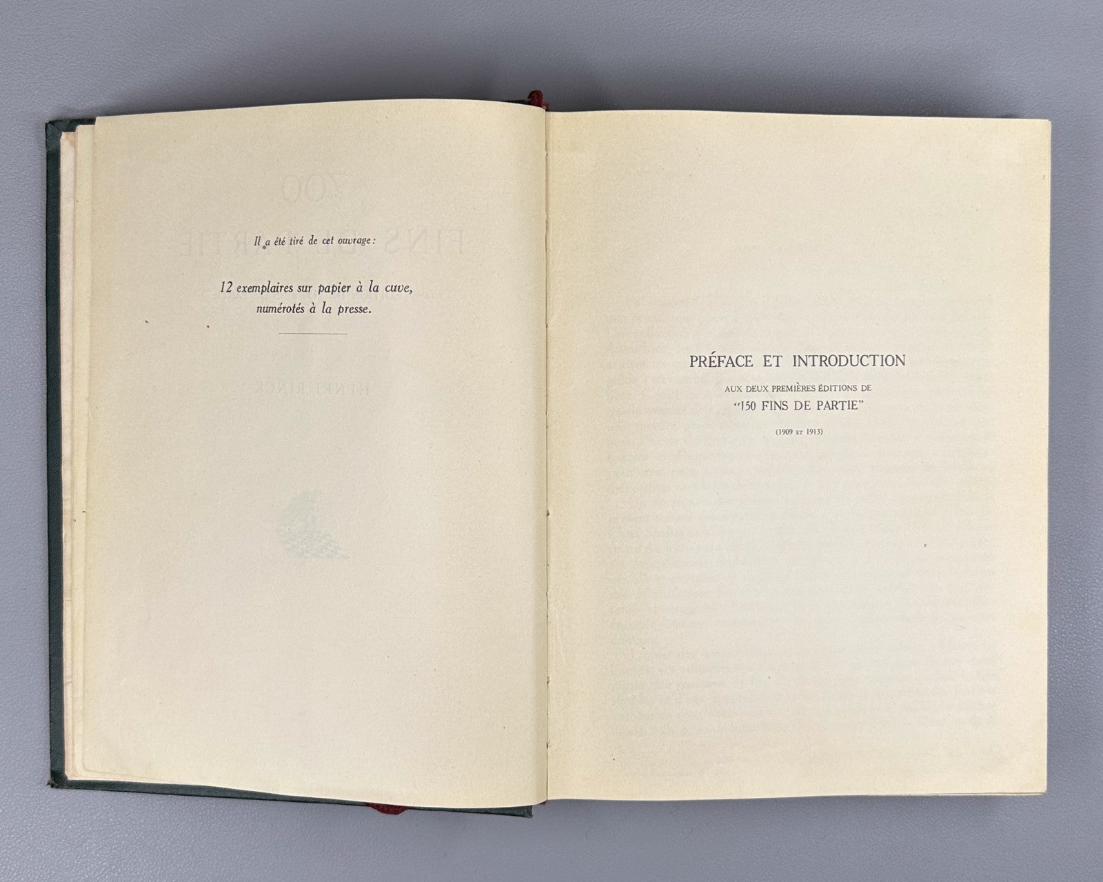 Henri Rinck 700 fins de partie 700 Chess Endgames 1927 First edition J. Berger