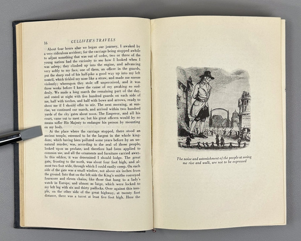 Jonathan Swift Gulliver's Travels 1935 USSR edition Moscow Soviet Rare