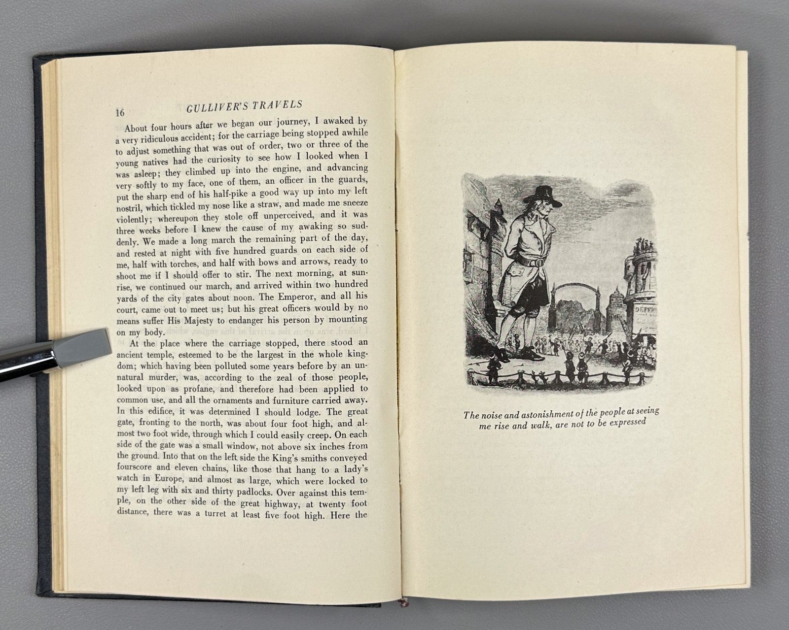 Jonathan Swift Gulliver's Travels 1935 USSR edition Moscow Soviet Rare