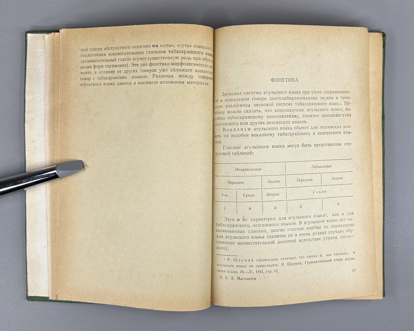 Магометов Агульский язык 1970 Magometov Agul Language Lezgic Dagestani