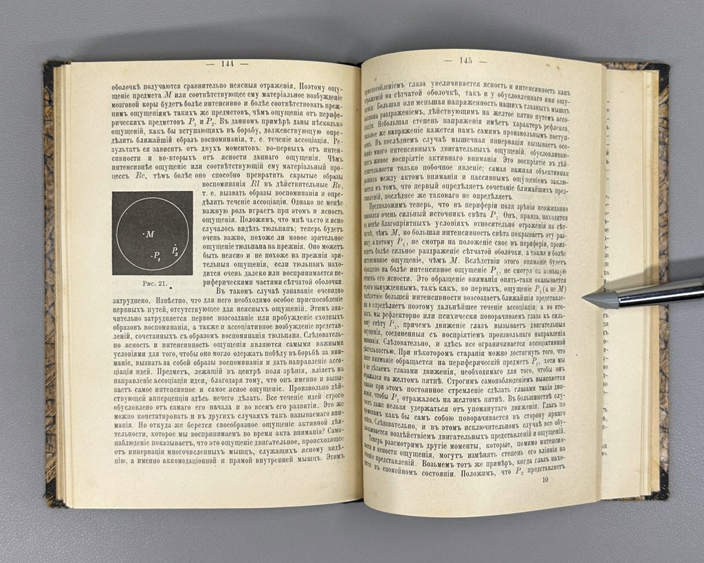 1st ed Rus Ziehen Physiological Psychology 1893 Циген Физиологическая психология