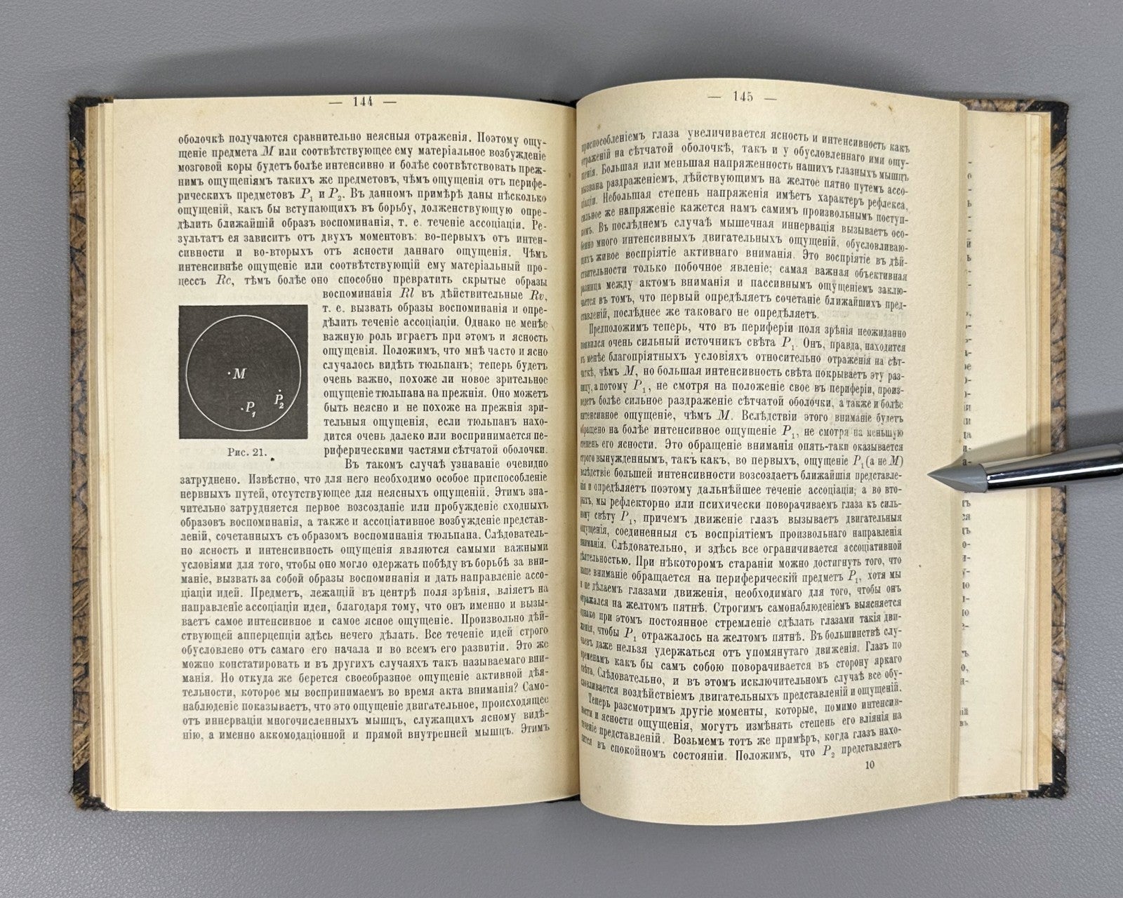 1st ed Rus Ziehen Physiological Psychology 1893 Циген Физиологическая психология