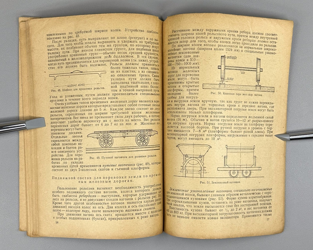 Mechanization of earthworks Constructivist cover 1933 Механизация земляных работ