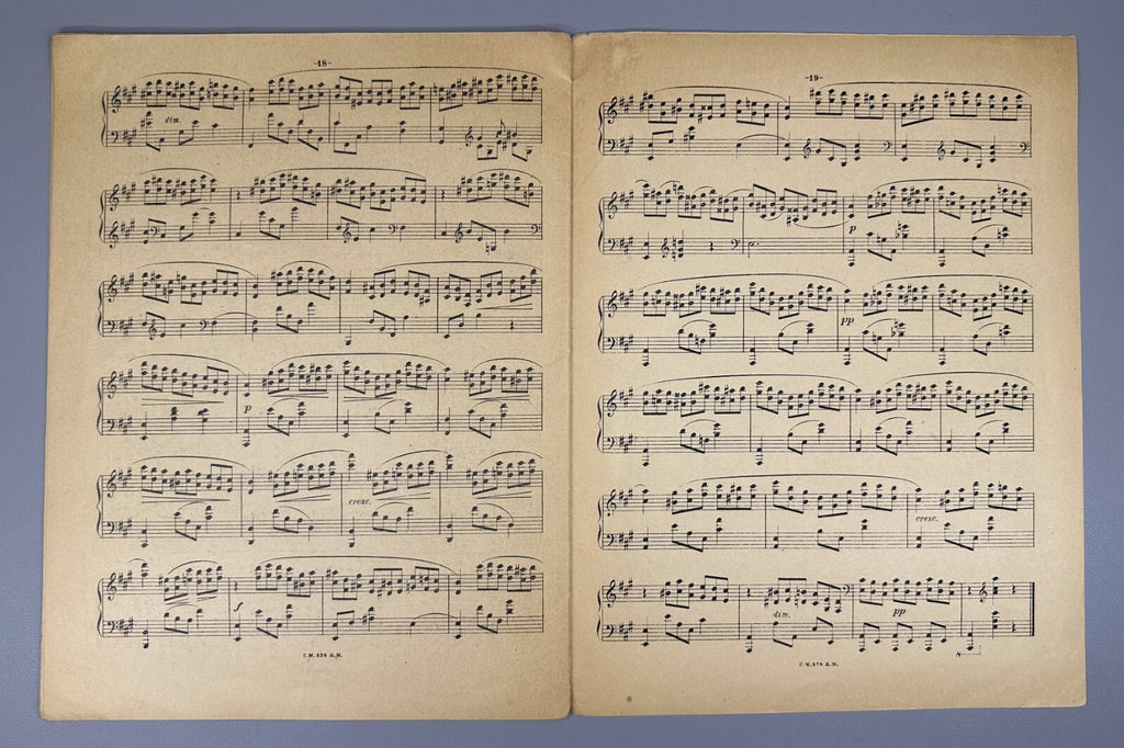 Scriabin 12 Etudes Op. 8 piano 1919 Скрябин 12 этюдов Тет. 1 Соч. 8 фортепиано