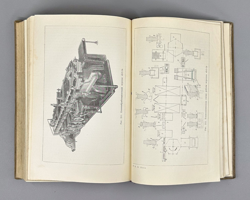 Попов Общий курс полиграфии 1954 Vladimir Popov General Course on Polygraphy