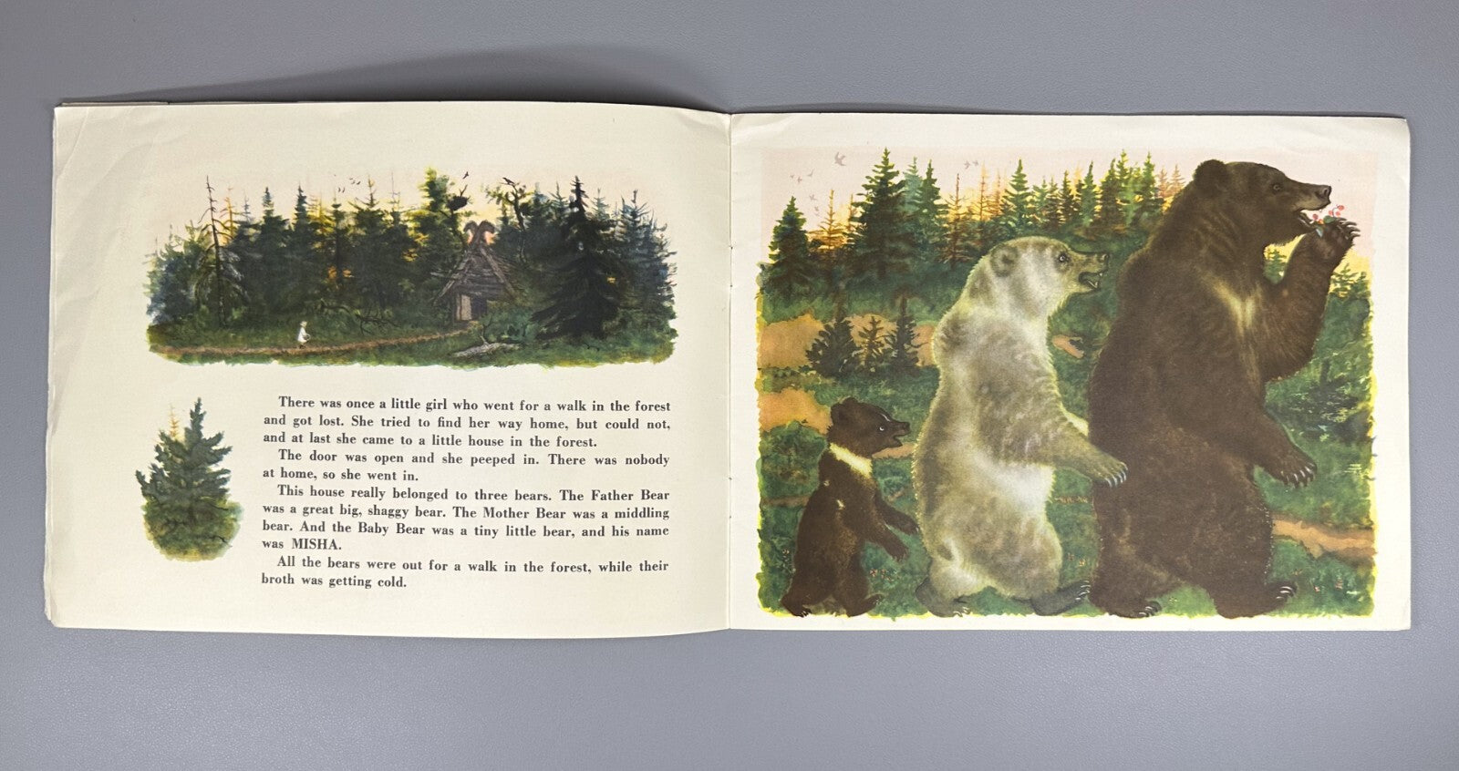 Lev Tolstoi Tolstoy The Three Bears Soviet Children's Library For Tiny Tots 1953