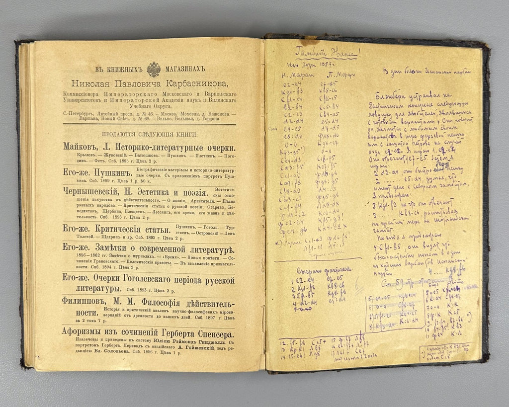 Дюфрень Руководство к изучению шахматной игры Шифферс 1903 Dufresne Chess Russia