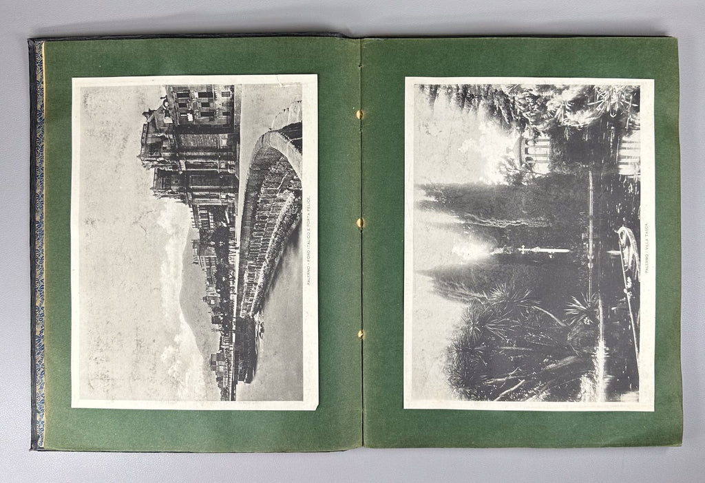 Vintage photo album Sicilia Italy Set of 44 pcs. Винтажный фотоальбом Италия