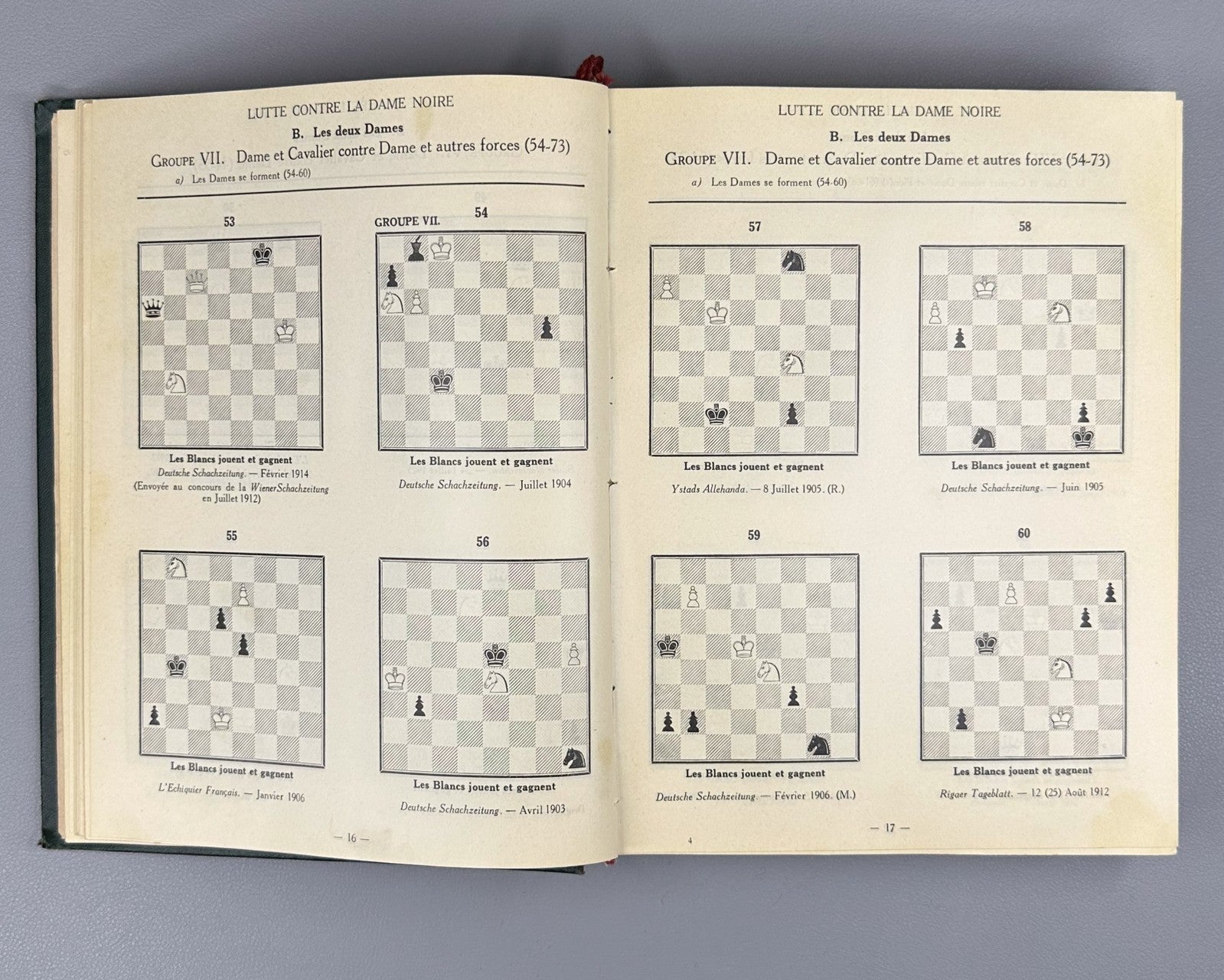 Henri Rinck 700 fins de partie 700 Chess Endgames 1927 First edition J. Berger
