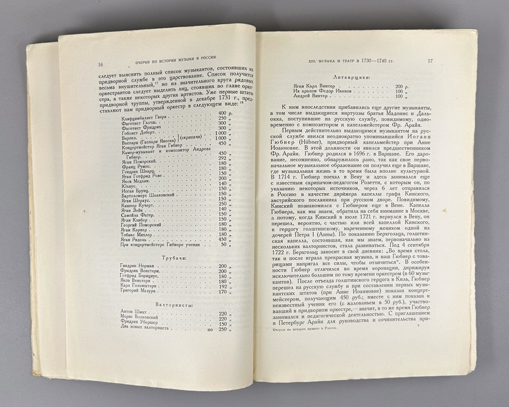 Финдейзен Очерки по истории музыки в России 1928 History of Music in Russia 2 v.