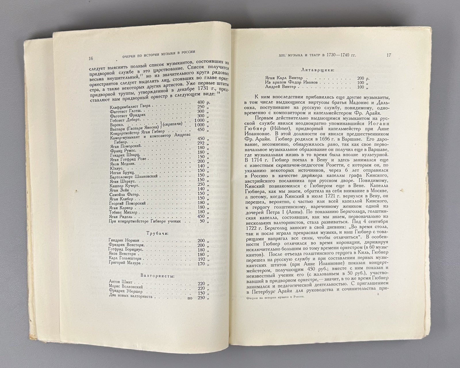 Финдейзен Очерки по истории музыки в России 1928 History of Music in Russia 2 v.