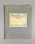 Russian Silver Age Poets Notebook Handwritten 1900 Самиздат Серебряный век стихи