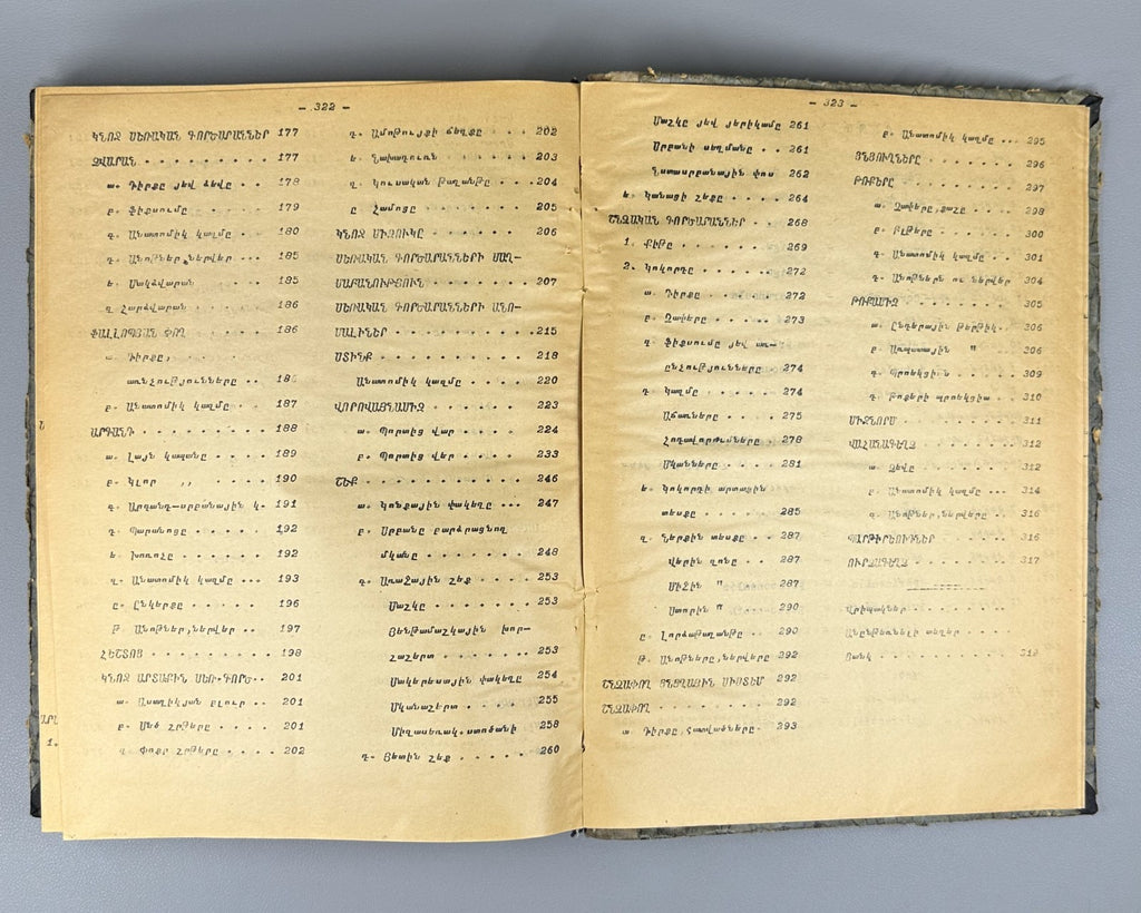1st ed. Signed Artsruni Արծրունի Մարդակազմություն 1923 Anatomy Myology Armenian