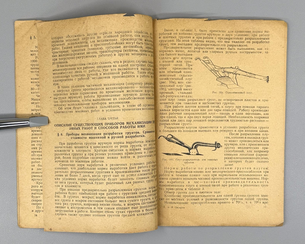 Mechanization of earthworks Constructivist cover 1933 Механизация земляных работ