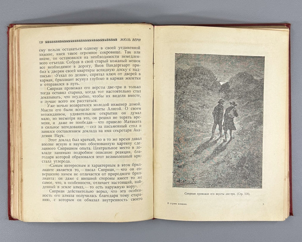 Jules Verne In the Country of Diamonds Adventure 1929 Жюль Верн В стране алмазов