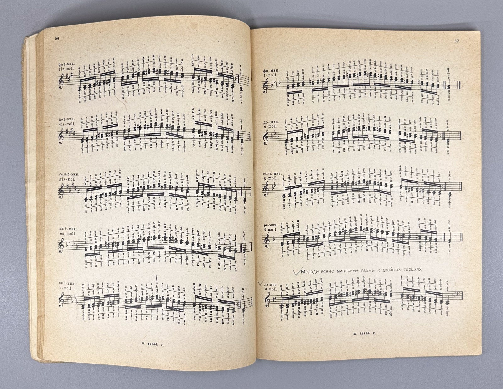 Guide scales and arpeggios 1938 Николаевский Руководство для гамм и арпеджий