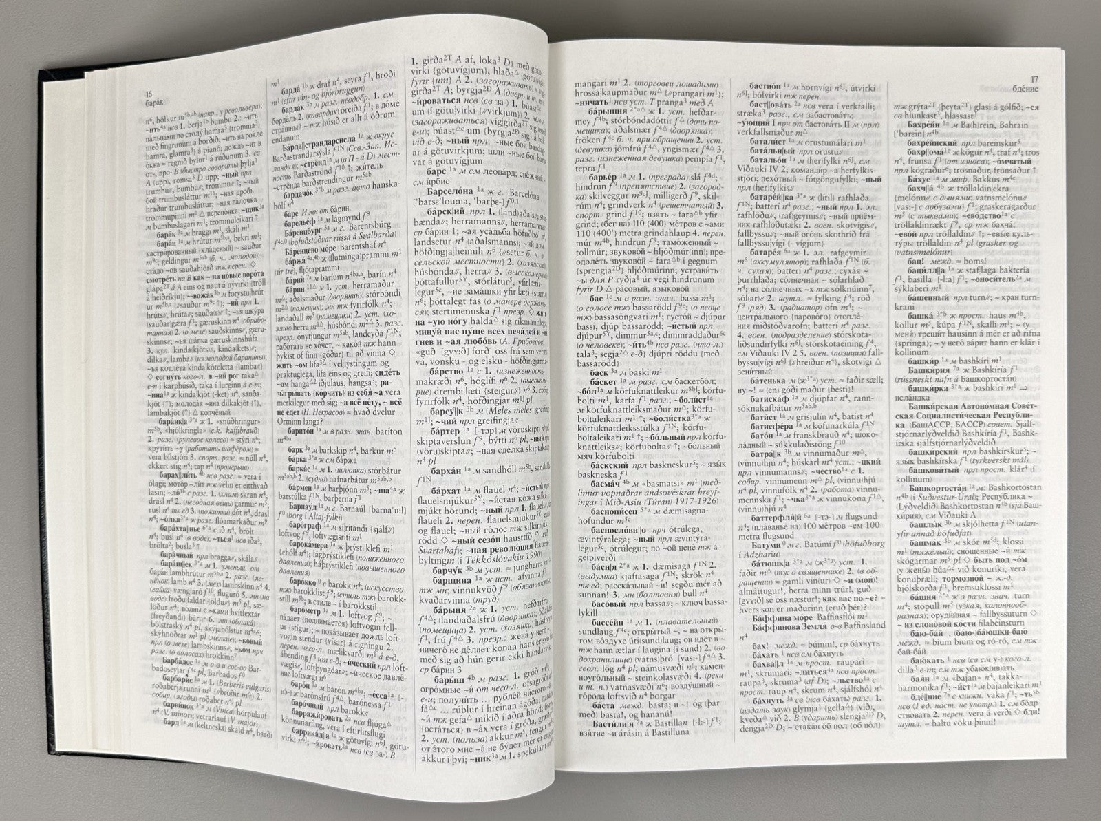Rússnesk-íslensk orðabók Russian-Icelandic Dictionary Русско-Исландский словарь