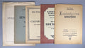 Lot of 5 Triton Publishing Sheet Music Piano Scores 1932 Bach Godowsky Yudina