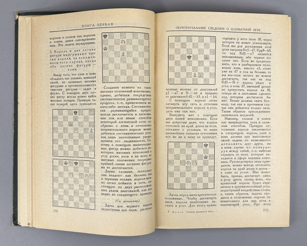 Ласкер Учебник шахматной игры 1926 Lasker Manual of Chess Russian 1st ed. Rare