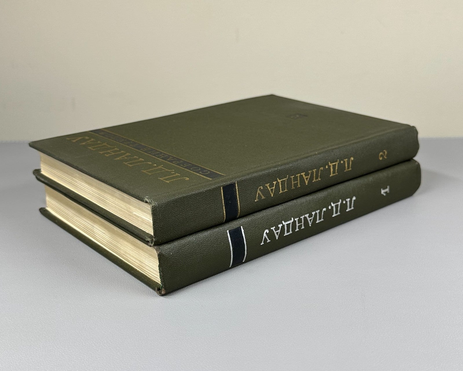 Лев Ландау Собрание трудов в 2 т. 1969 Lev Landau Collected Works Лифшиц