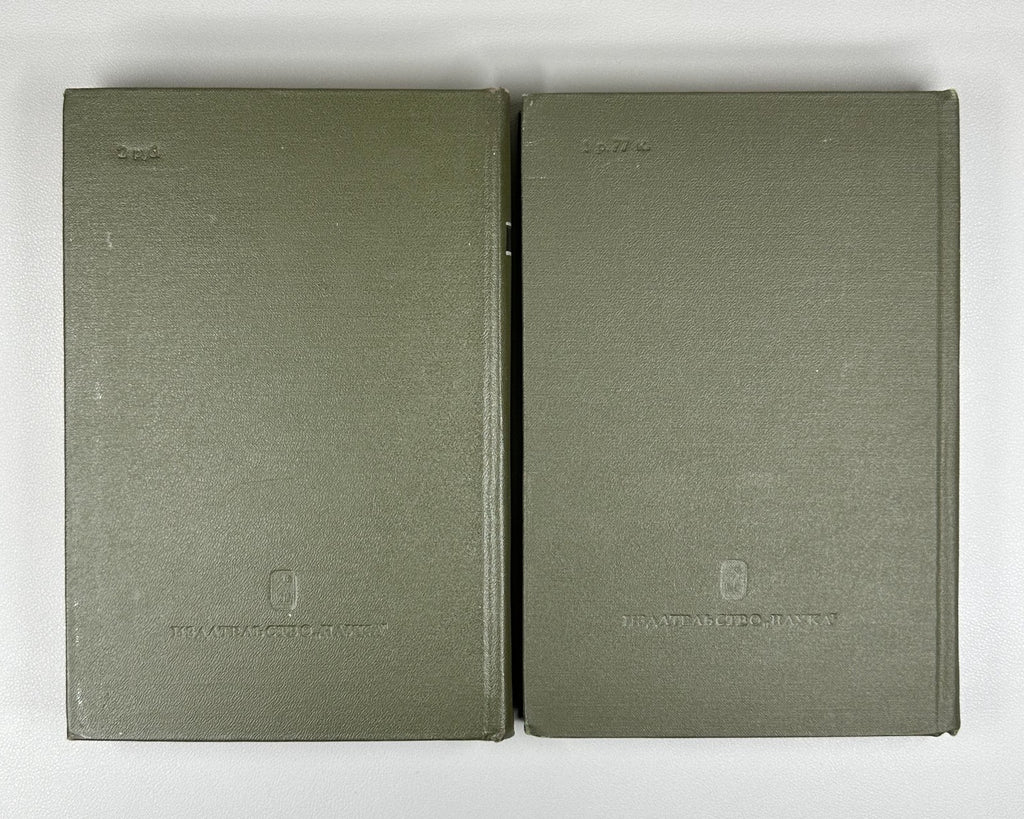 Лев Ландау Собрание трудов в 2 т. 1969 Lev Landau Collected Works Лифшиц