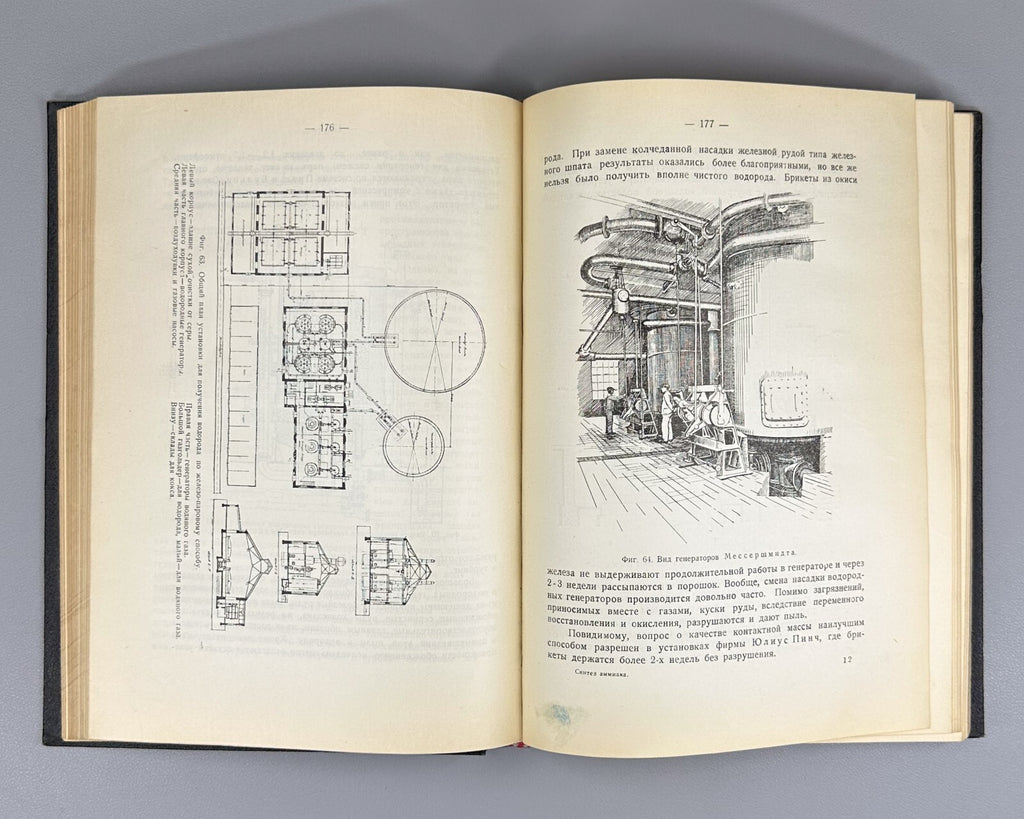 Synthesis of ammonia Fokin 1930 Сhemistry 1930 Синтез аммиака Фокин